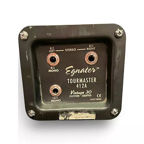 Used 2020s Egnater Tourmaster 412A 4x12 Guitar Cabinet