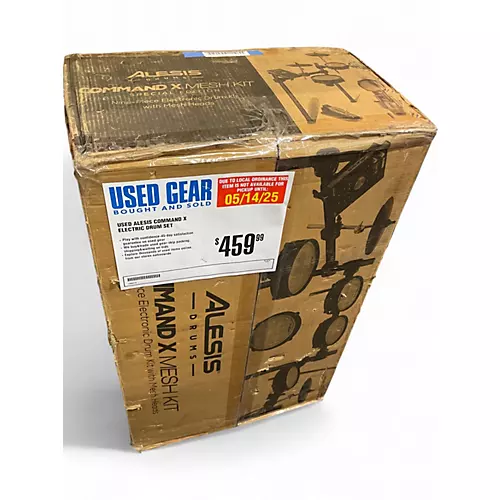 Used Alesis command x Electric Drum Set