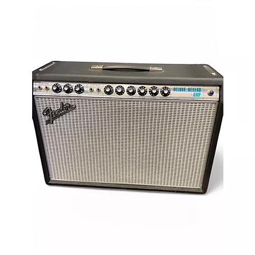 Used Fender 1968 Custom Deluxe Reverb 22W 1x12 Tube Guitar Combo Amp