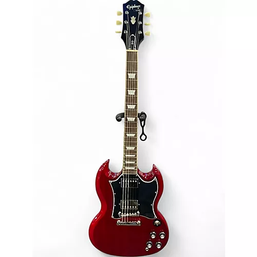 Used Epiphone sg cherry Solid Body Electric Guitar cherry