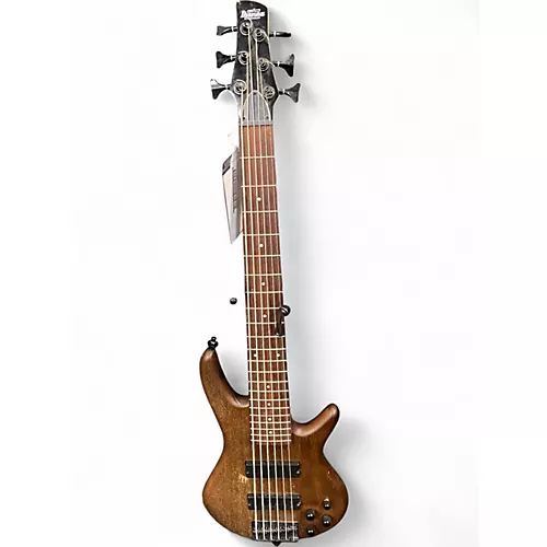 Used Ibanez Gio GSR206 Walnut Electric Bass Guitar Walnut