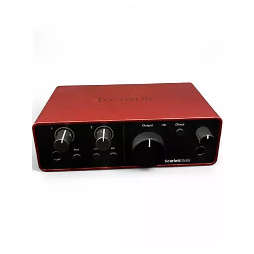 Used Focusrite Scarlett Solo Audio Interface