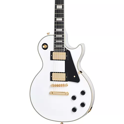 Epiphone Les Paul Custom Electric Guitar Alpine White