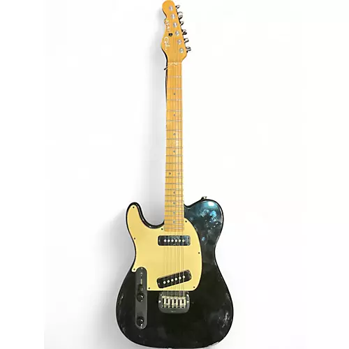 Used G&L ASAT Deluxe Left Handed Black Electric Guitar Black