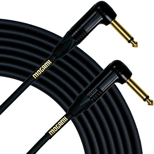 Mogami Gold Right Angle to Right Angle Instrument Cable 25 ft.