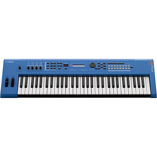 Yamaha MX61 61-Key Music Production Synthesizer Electric Blue