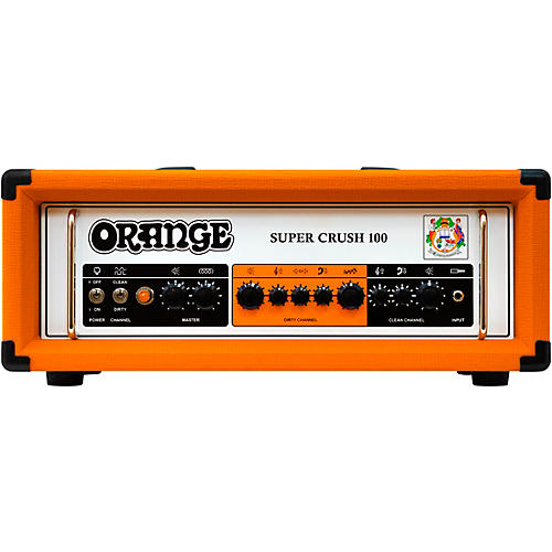 Orange Amplifiers Super Crush 100W Guitar Amp Head Orange