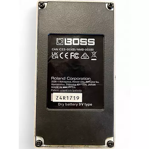 Used BOSS TU3W Waza Craft Chromatic Tuner Pedal