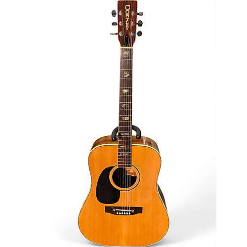 Used Cortley CF95L Natural Acoustic Guitar Natural