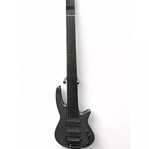 Used NS Design CR6 Charcoal SATIN Electric Bass Guitar Charcoal SATIN
