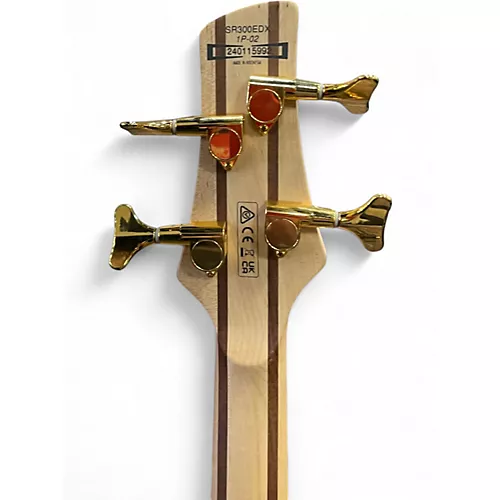 Used Ibanez SR300 Blue Burst Electric Bass Guitar Blue Burst