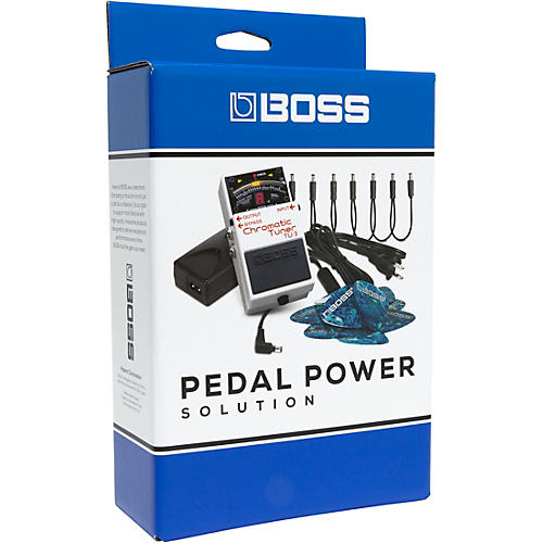 BOSS TU-3 Chromatic Tuner Pedal Power Solution Bundle