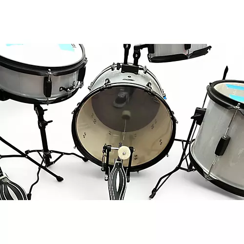 Used Sound Percussion Labs 5 piece MISCELLANEOUS Silver Sparkle Drum Kit Silver Sparkle