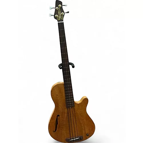 Used 2000s Rob Allen DEEP KOA Electric Bass Guitar KOA