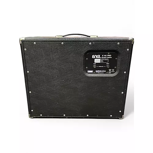Used ENGL E112V Pro Straight 60W 1x12 Vertical Guitar Cabinet