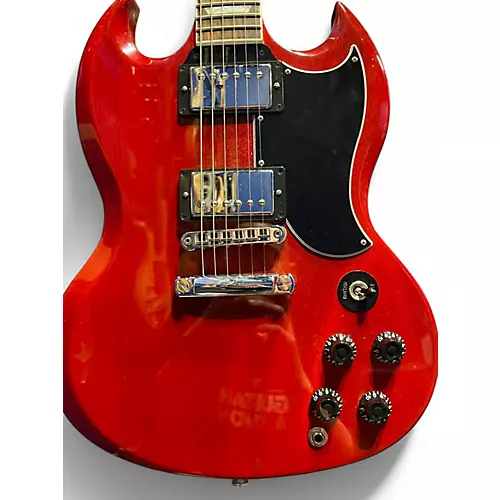 Used Gibson SG Standard Red Solid Body Electric Guitar Red