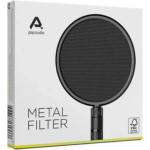 Pop Audio Metal Filter Black