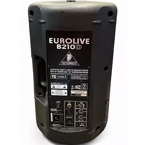 Used Behringer B210D 10in 220W Powered Speaker