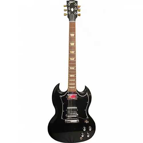 Used Gibson SG Black Solid Body Electric Guitar Black