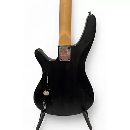 Used Ibanez Srx390 Trans Black Electric Bass Guitar Trans Black