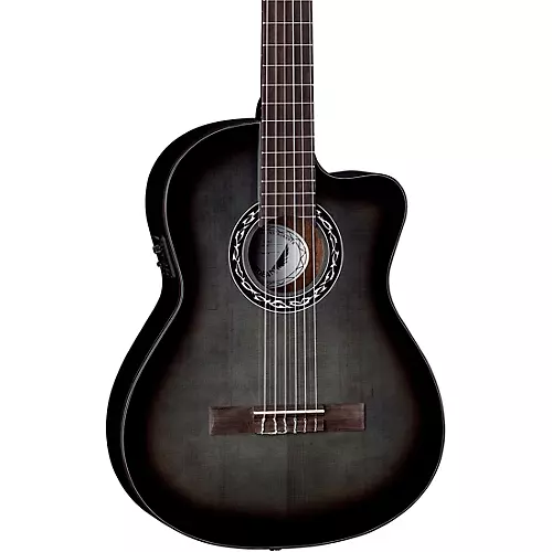 Dean Espana Classical Acoustic-Electric Guitar Black Burst