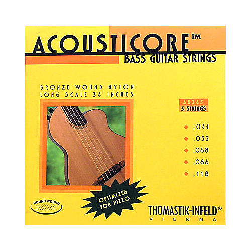 Thomastik AB345 Acousticore Phosphor Bronze 5-String Bass Strings