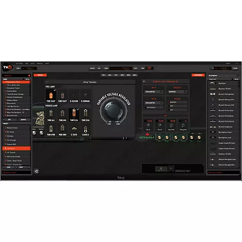 Overloud TH-U Amp Modeling Software