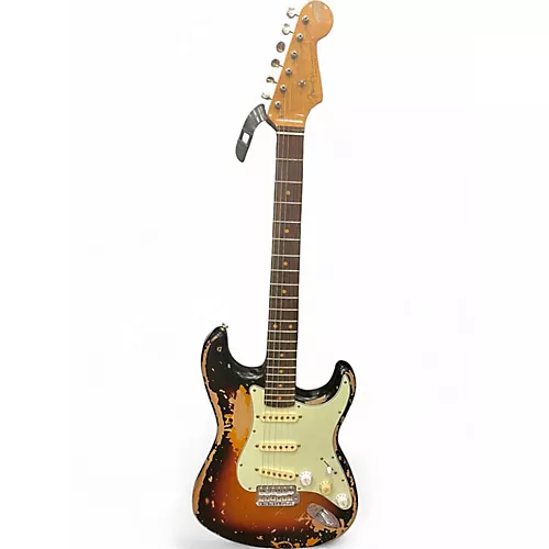 Used Fender Mike McCready Stratocaster RELIC SUNBURST Solid Body Electric Guitar RELIC SUNBURST