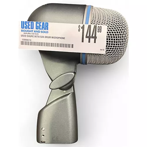 Used Shure Beta 52A Drum Microphone