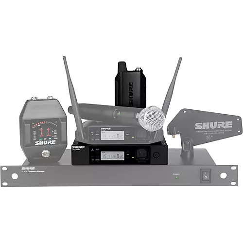 Shure GLX-D14R+ Rackmount Instrument System