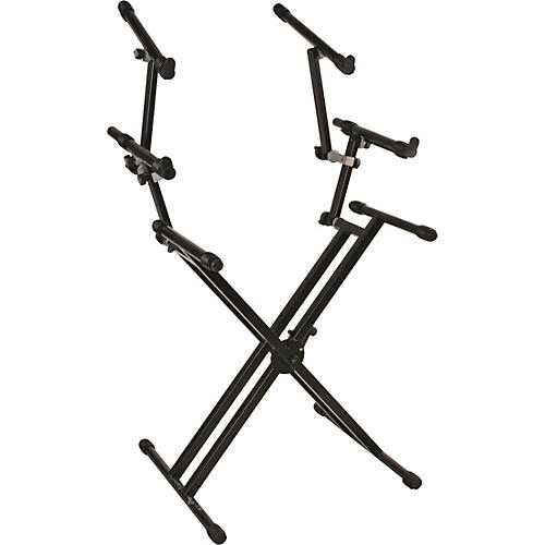 Quik-Lok QL-723 Double-Braced 3-Tier Keyboard Stand