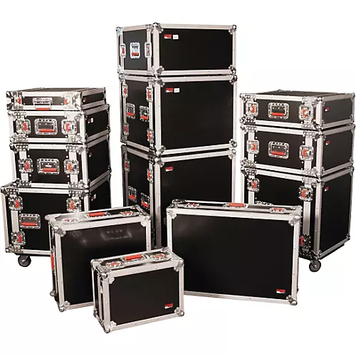 Gator G-Tour 10U Cast Rack Road Case with Casters