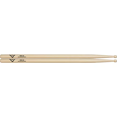 Vater Hickory Keg Tip Drum Stick 5A Wood