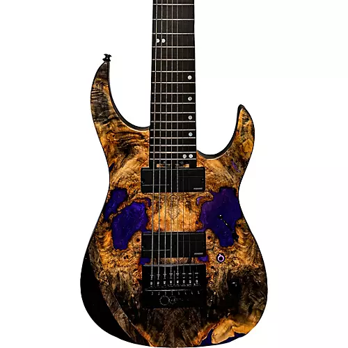 Legator Ninja 8-String X Series EverTune Electric Guitar Royal Purple