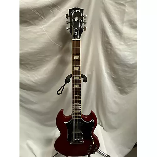 Used Gibson SG Standard Red Solid Body Electric Guitar Red