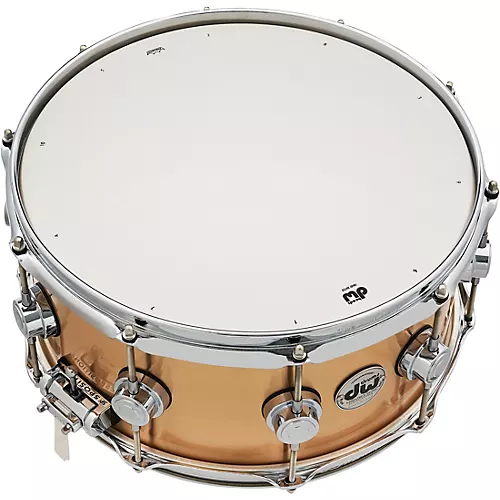DW Collector's Series 3 mm Brushed Bronze Snare Drum 14 x 6.5 in.