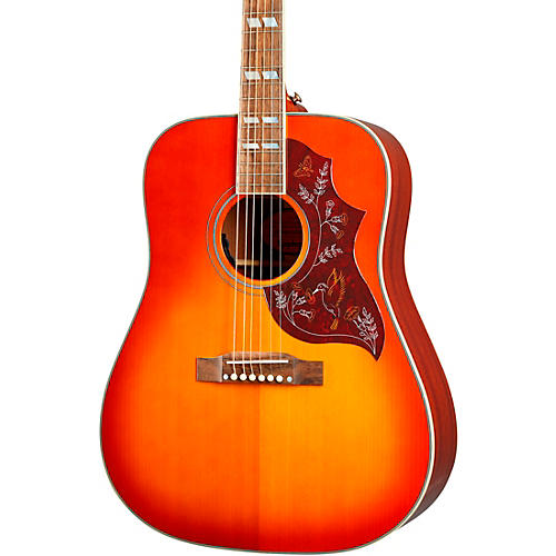 Epiphone Inspired by Gibson Hummingbird Acoustic-Electric Guitar Aged Cherry Sunburst