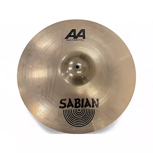 Used SABIAN 19in AA Rock Crash Brilliant Cymbal 39