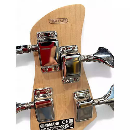 Used Yamaha TRBX174EW Natural Electric Bass Guitar Natural