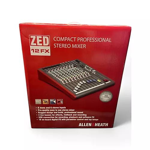 Used Allen & Heath ZED12FX Unpowered Mixer