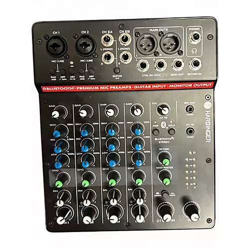 Used Harbinger LV8 Unpowered Mixer