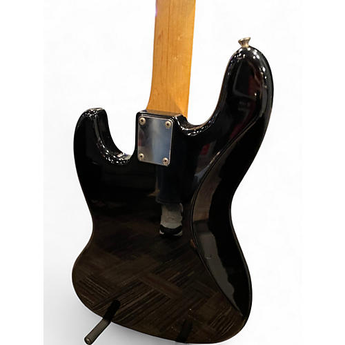 Vintage 1988 Fender jazz bass Black Electric Bass Guitar Black