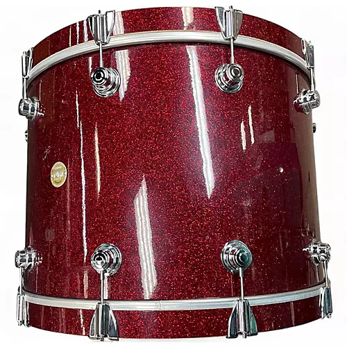 Used DW 3 piece Collector's Series Ruby Drum Kit Ruby