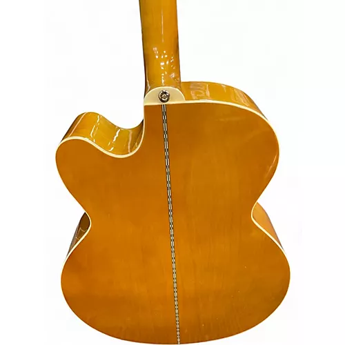 Used Epiphone J200 EC Natural Acoustic Electric Guitar Natural