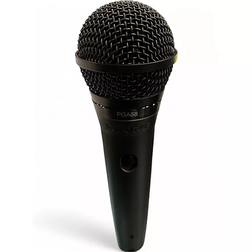 Used Shure PGA 58 Dynamic Microphone