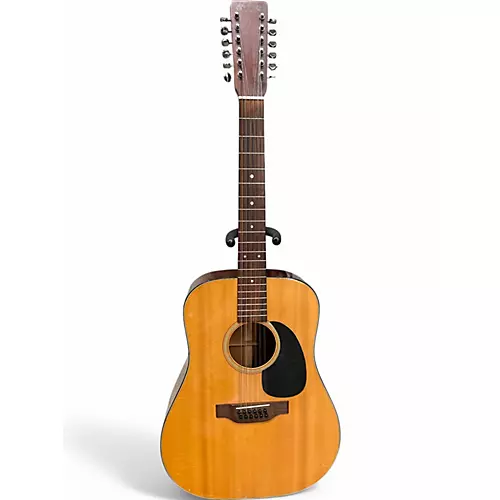 Vintage 1973 Martin D12-18 Natural 12 String Acoustic Guitar Natural