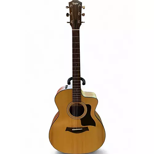 Used Taylor 114CE Natural Acoustic Electric Guitar Natural