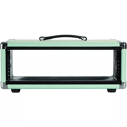 Gator GR-RETRORACK-3 Vintage 3U Amp Vibe Rack Case Seafoam Green