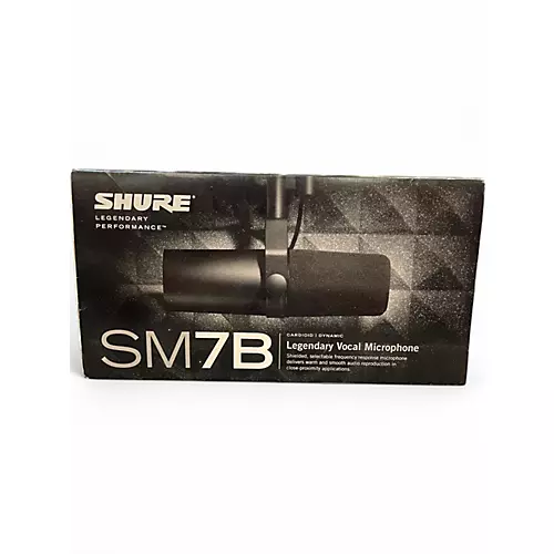 Used Shure SM7B Dynamic Microphone