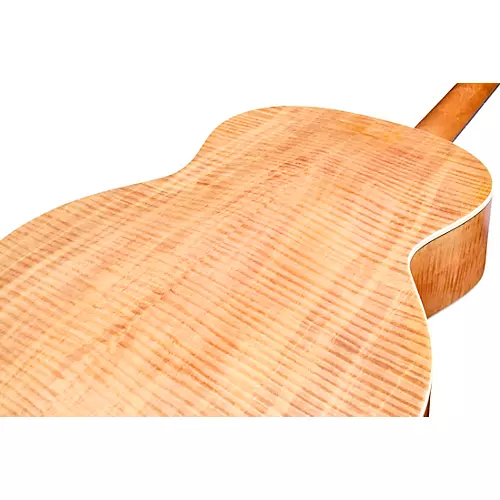 Guild Jumbo Junior Acoustic-Electric Bass Guitar Flame Maple